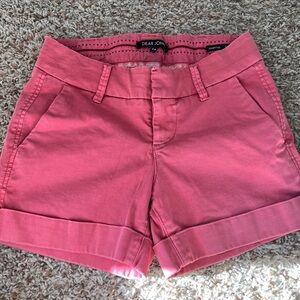 Deer John pink denim shorts